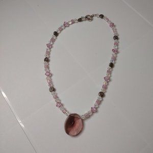 17 Inch Glass Bead Necklace
